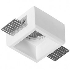 Γύψινο Σποτ Τετράγωνο 80x80mm Χωνευτό 21-11008